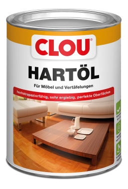 Clou Hartöl, Weiß Transparent, 0,75 L, 945328